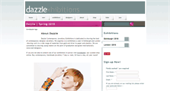 Desktop Screenshot of dazzle-exhibitions.co.uk